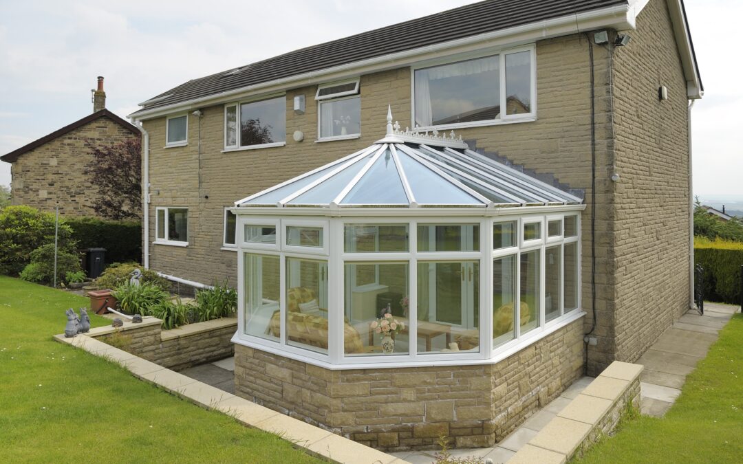 Image of house with conservatory